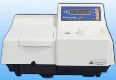 上海棱光721S可見(jiàn)分光光度計(jì)的使用方法和注意事項(xiàng)(圖1)