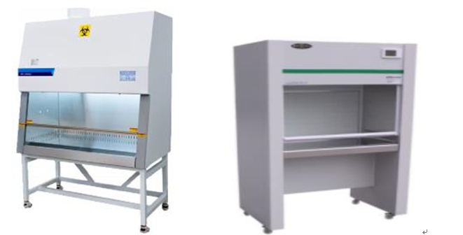 生物安全柜和超凈工作臺(tái)有什么不同？(圖1)