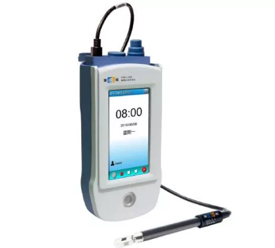 三方檢測水質(zhì)化驗(yàn)超純水電導(dǎo)率檢測，雷磁DDBJ-350F型便攜式電導(dǎo)率儀產(chǎn)品介紹(圖1)